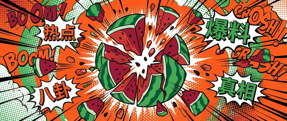 重口 今日头瓜爆炸漫画横幅